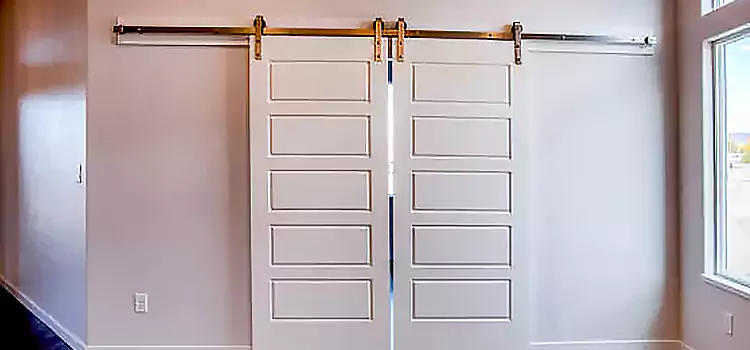 Glass Barn Door with Installation Hardware Kit Tucson